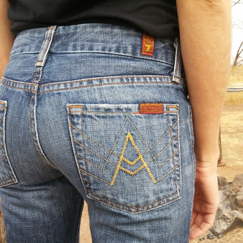 7fam A pocket bootcut jeans